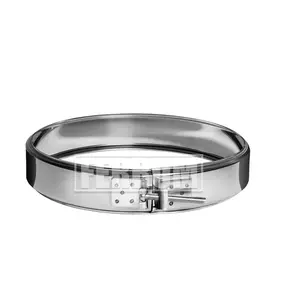 Хомут обжимной (430/0,5мм) D 197 Ferrum