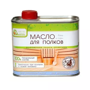 Масло для полков бань и саун